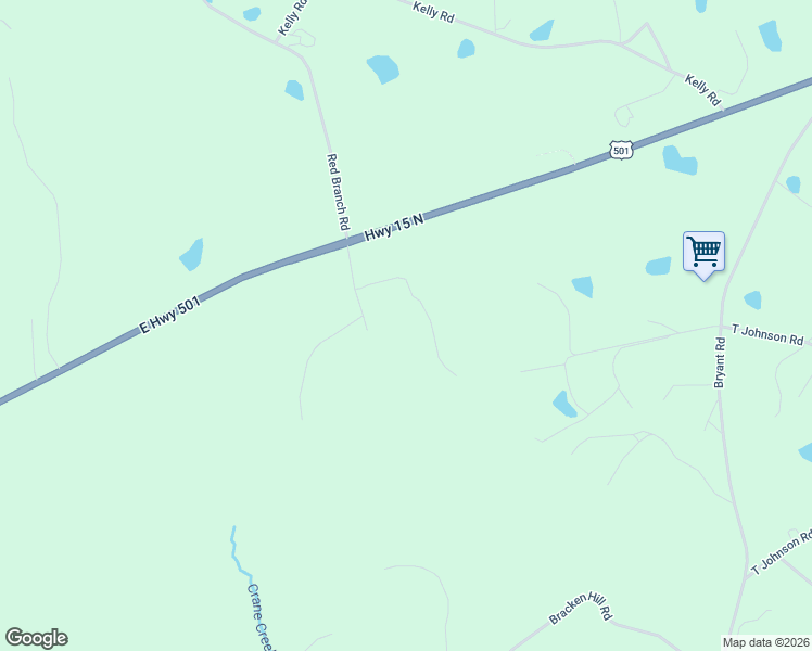 map of restaurants, bars, coffee shops, grocery stores, and more near 144 Doe Lane in Carthage