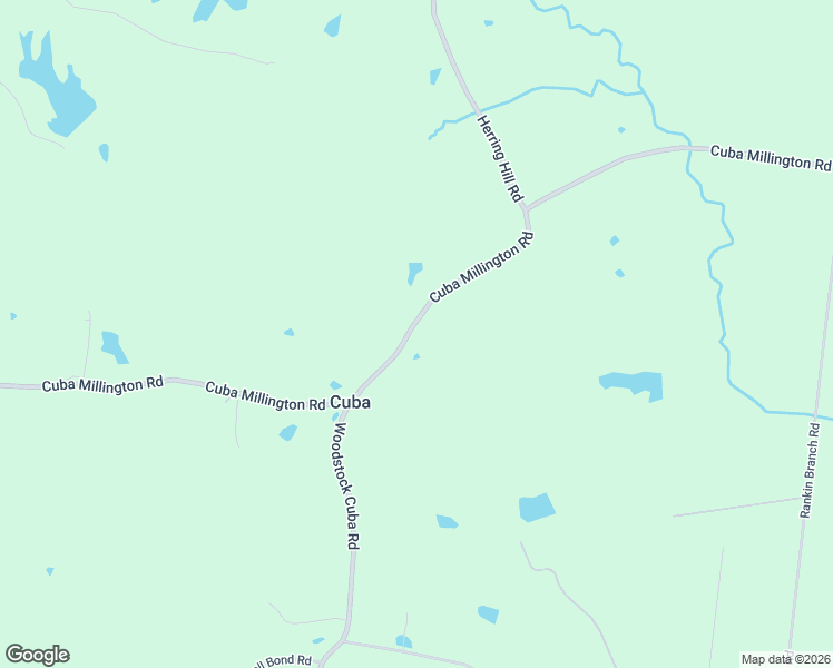 map of restaurants, bars, coffee shops, grocery stores, and more near 2355 Cuba Millington Road in Millington