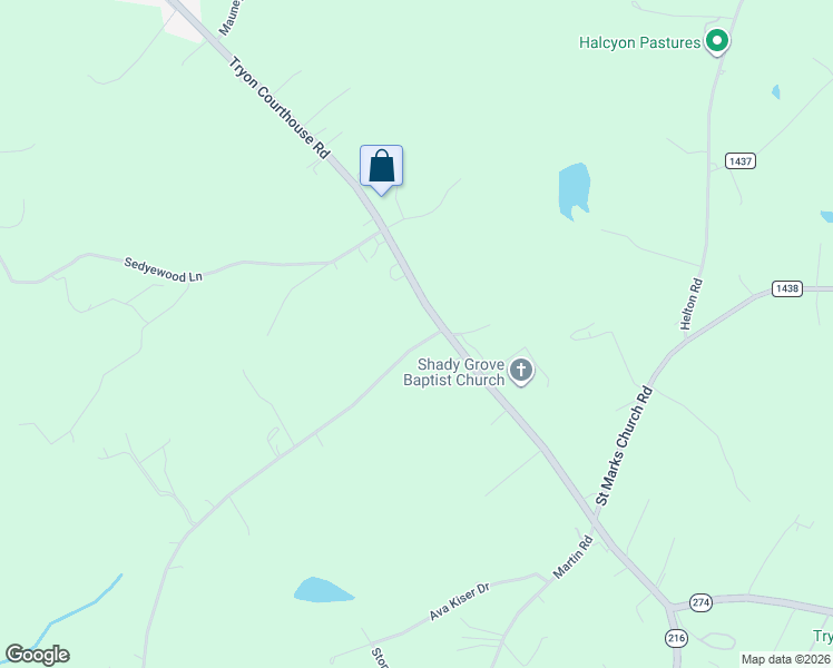 map of restaurants, bars, coffee shops, grocery stores, and more near 1129 Sellerstown Road in Cherryville