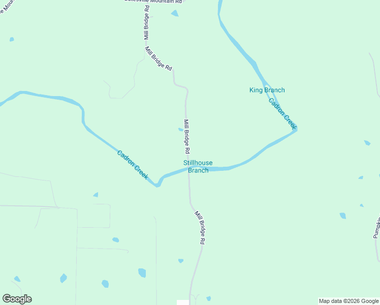 map of restaurants, bars, coffee shops, grocery stores, and more near 257 Mill Bridge Road in Damascus