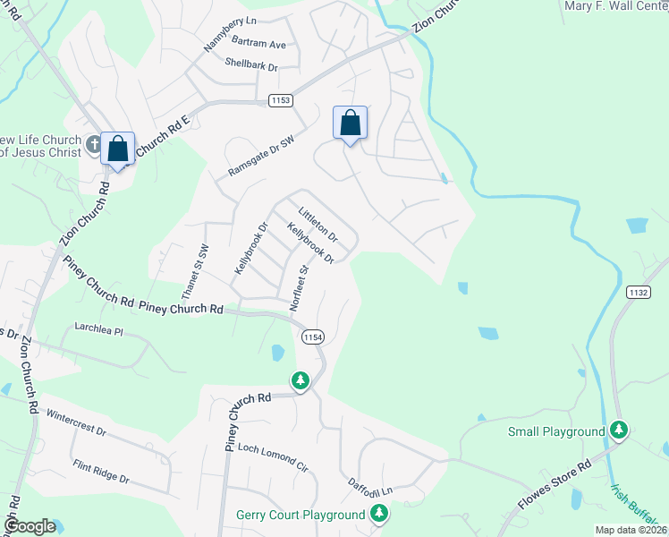 map of restaurants, bars, coffee shops, grocery stores, and more near 4041 Kellybrook Drive in Concord