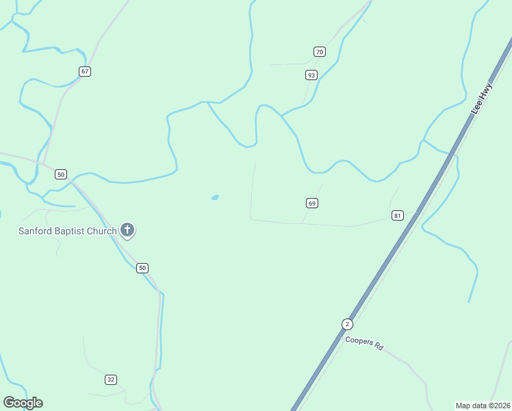map of restaurants, bars, coffee shops, grocery stores, and more near 221-299 County Road 81 in McMinn
