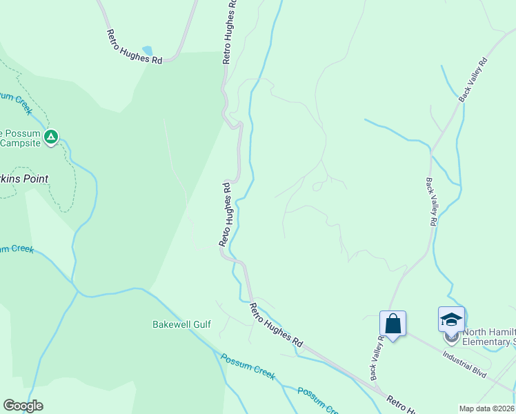 map of restaurants, bars, coffee shops, grocery stores, and more near 854 Rocky Top Lane in Sale Creek