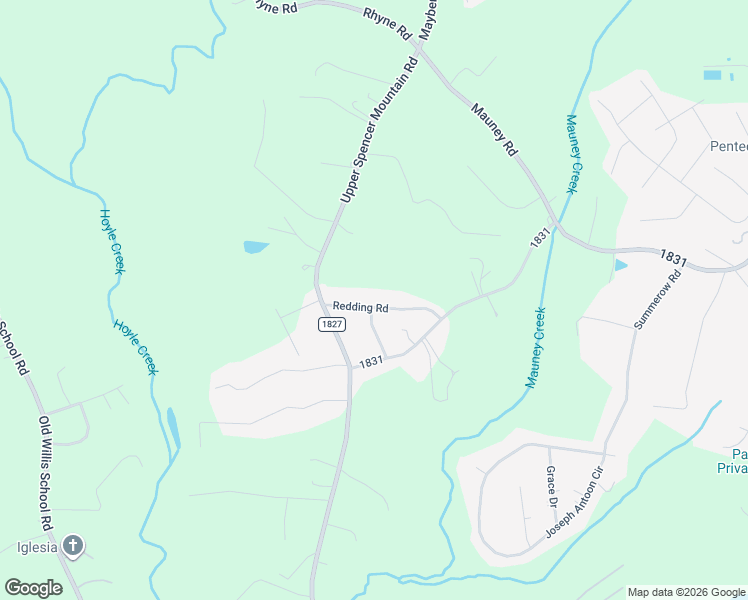 map of restaurants, bars, coffee shops, grocery stores, and more near 201 Redding Road in Stanley
