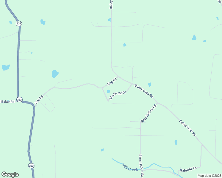 map of restaurants, bars, coffee shops, grocery stores, and more near 715 Dug Road in Russellville
