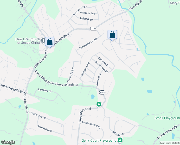 map of restaurants, bars, coffee shops, grocery stores, and more near 733 Cheswick Avenue in Concord