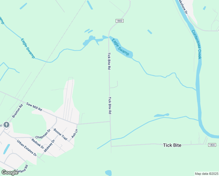 map of restaurants, bars, coffee shops, grocery stores, and more near 4493 Tick Bite Road in Grifton