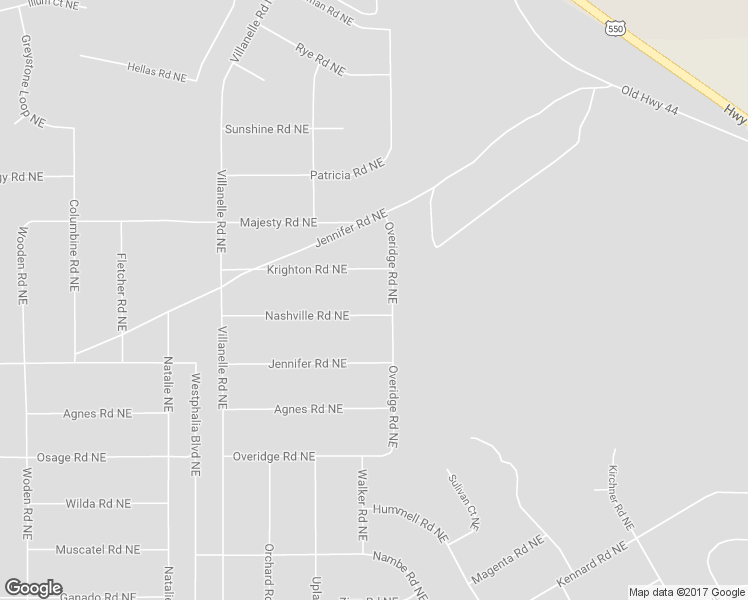 map of restaurants, bars, coffee shops, grocery stores, and more near 6525 Nagoya Road Northeast in Rio Rancho