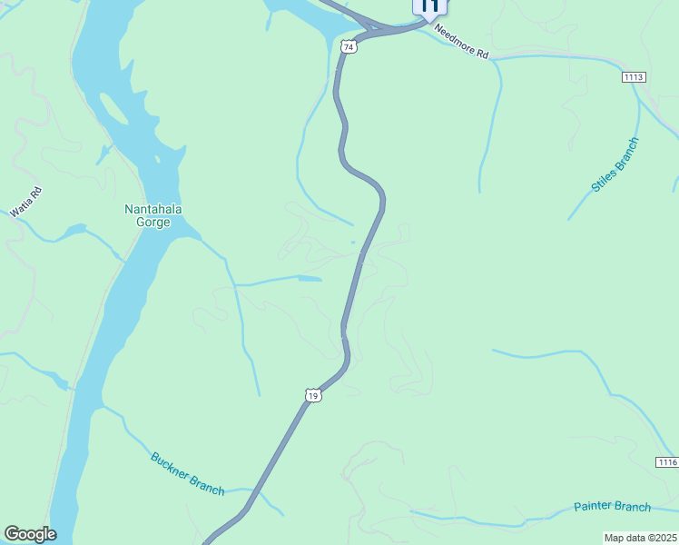 map of restaurants, bars, coffee shops, grocery stores, and more near 81 Valley View Lane in Bryson City