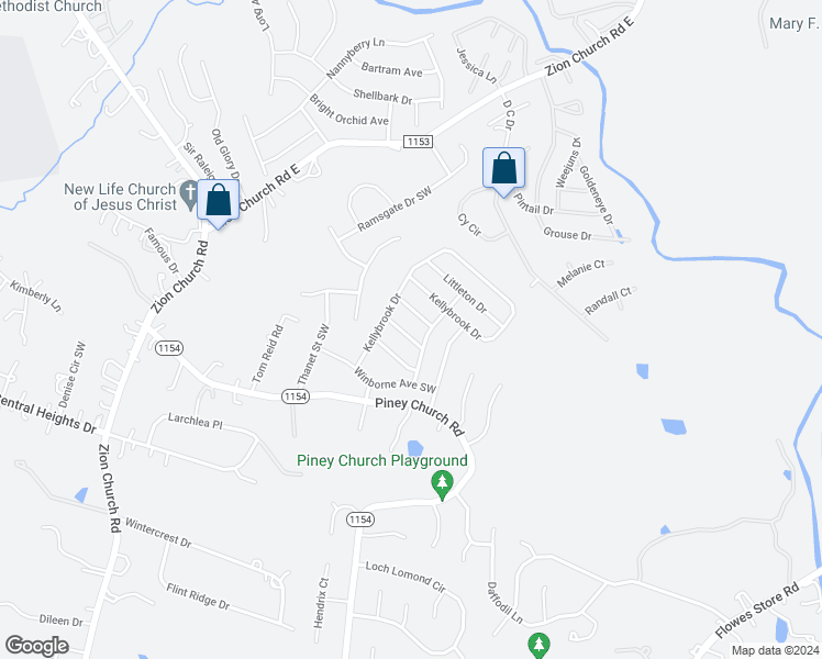 map of restaurants, bars, coffee shops, grocery stores, and more near 725 Cheswick Avenue in Concord