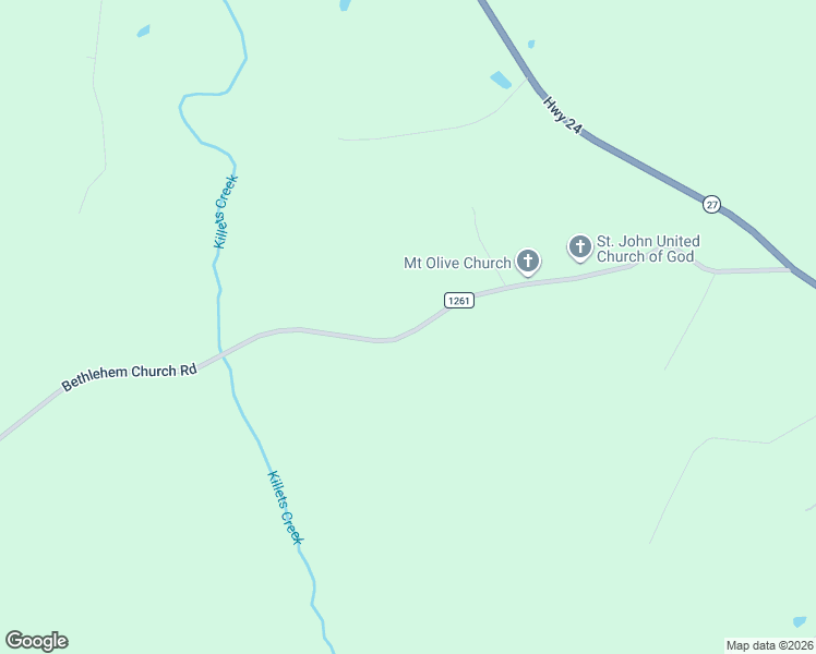 map of restaurants, bars, coffee shops, grocery stores, and more near 596 Bethlehem Church Road in Carthage