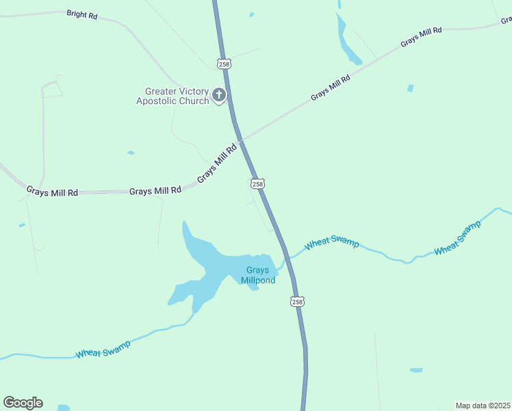 map of restaurants, bars, coffee shops, grocery stores, and more near Big Joe Lane in Greene County