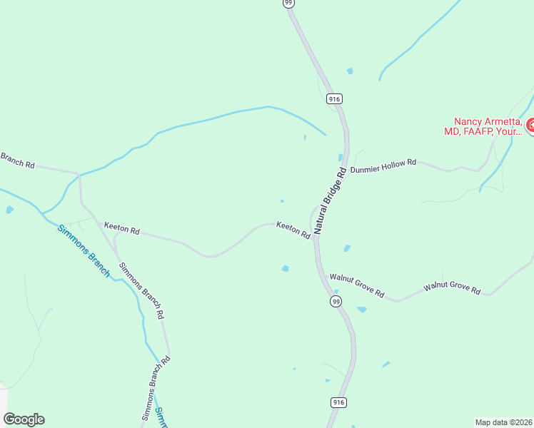 map of restaurants, bars, coffee shops, grocery stores, and more near 730 Keeton Road in Waynesboro
