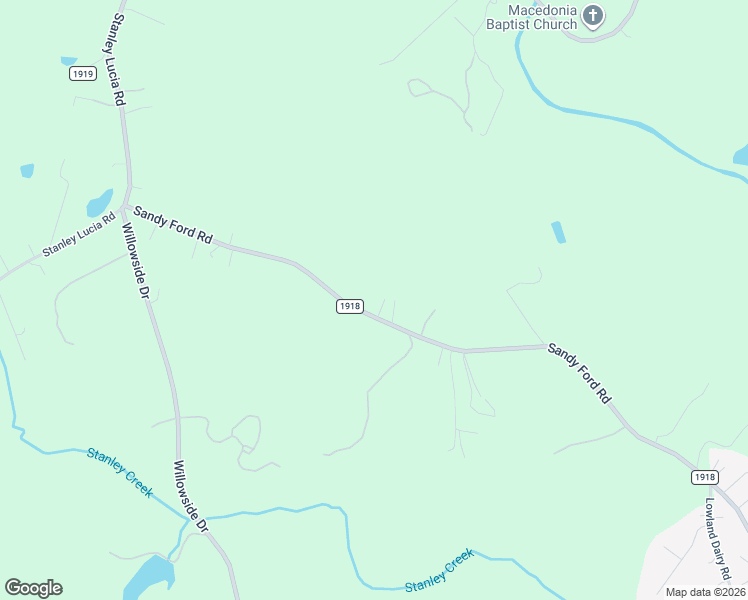 map of restaurants, bars, coffee shops, grocery stores, and more near 333 Sandy Ford Road in Mount Holly