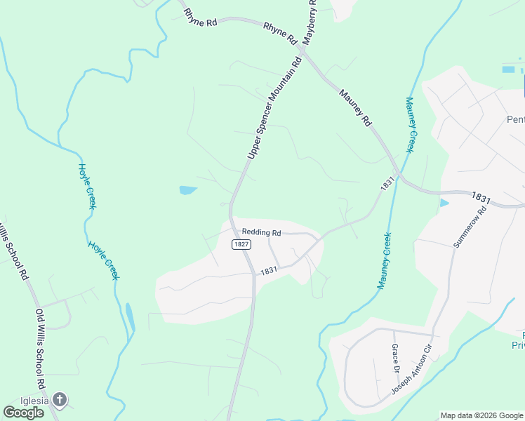 map of restaurants, bars, coffee shops, grocery stores, and more near 201 Redding Road in Stanley