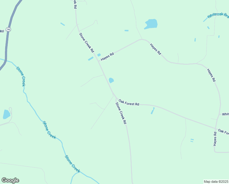 map of restaurants, bars, coffee shops, grocery stores, and more near 779 Stone Creek Road in Four Oaks