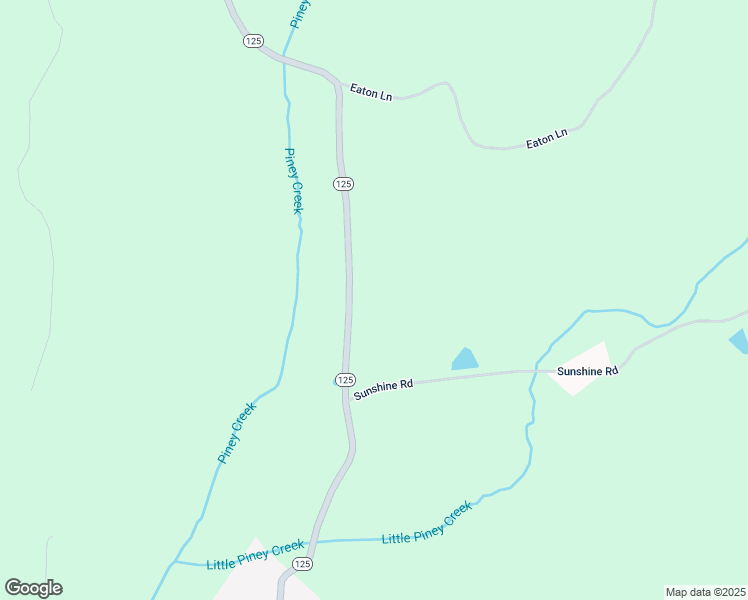 map of restaurants, bars, coffee shops, grocery stores, and more near 2515 Tennessee 125 in Henderson