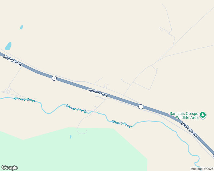 map of restaurants, bars, coffee shops, grocery stores, and more near 2621 Adobe Road in Morro Bay