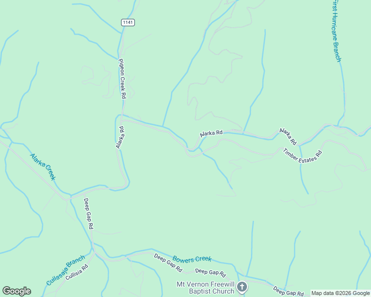 map of restaurants, bars, coffee shops, grocery stores, and more near 5198 Alarka Road in Bryson City
