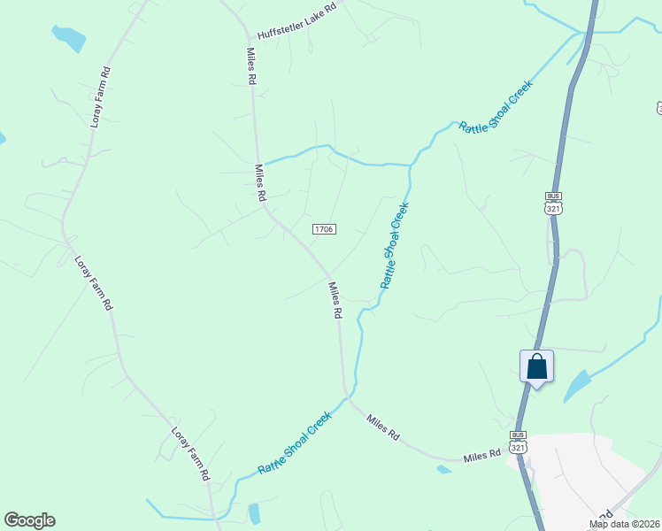 map of restaurants, bars, coffee shops, grocery stores, and more near 402 Miles Road in Dallas