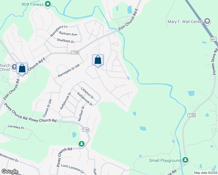 map of restaurants, bars, coffee shops, grocery stores, and more near 4258 D C Drive in Concord