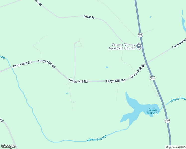 map of restaurants, bars, coffee shops, grocery stores, and more near Grays Mill Road in Greene County