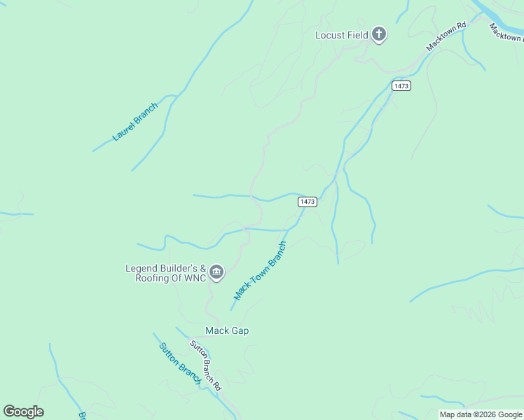 map of restaurants, bars, coffee shops, grocery stores, and more near 949 Macktown Gap Road in Sylva