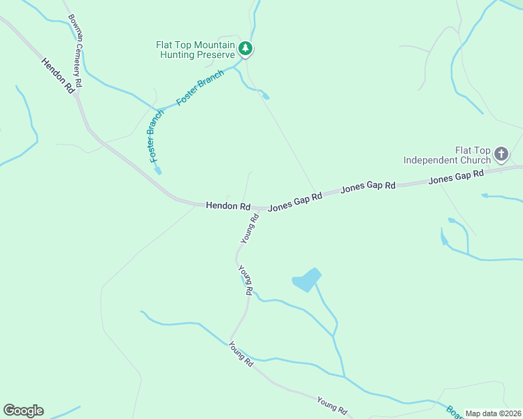 map of restaurants, bars, coffee shops, grocery stores, and more near 13900 Jones Gap Road in Soddy-Daisy