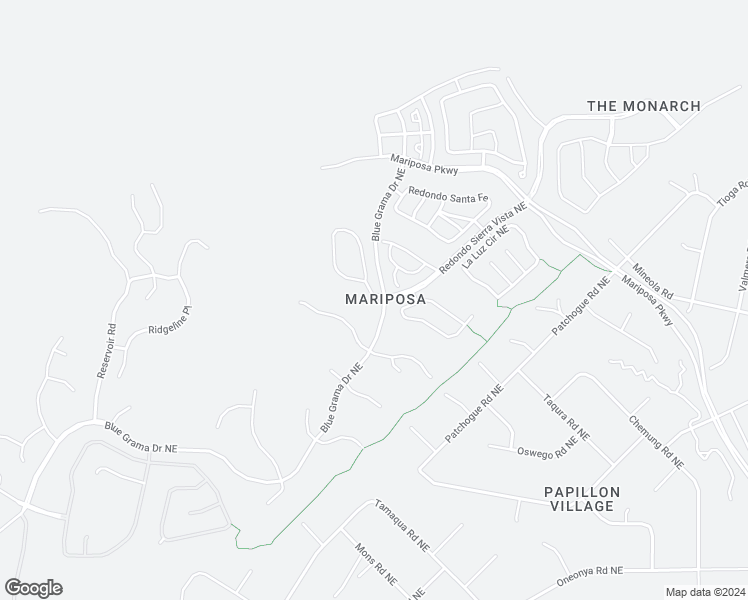 map of restaurants, bars, coffee shops, grocery stores, and more near 5950 Redondo Sierra Vista Northeast in Rio Rancho