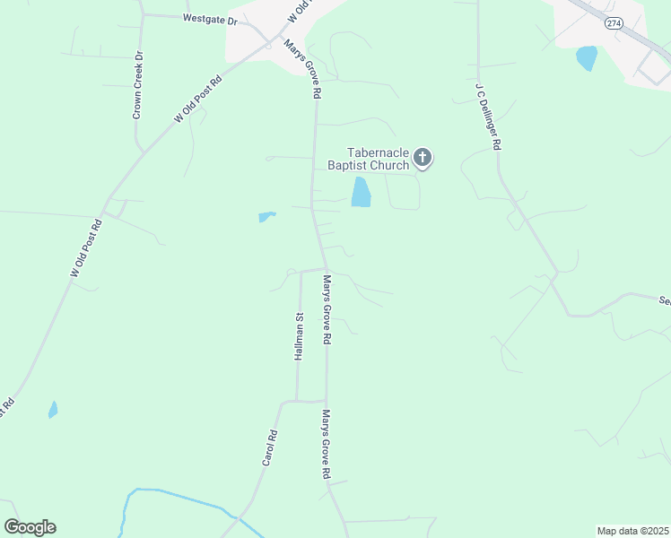 map of restaurants, bars, coffee shops, grocery stores, and more near 966 Marys Grove Road in Cherryville