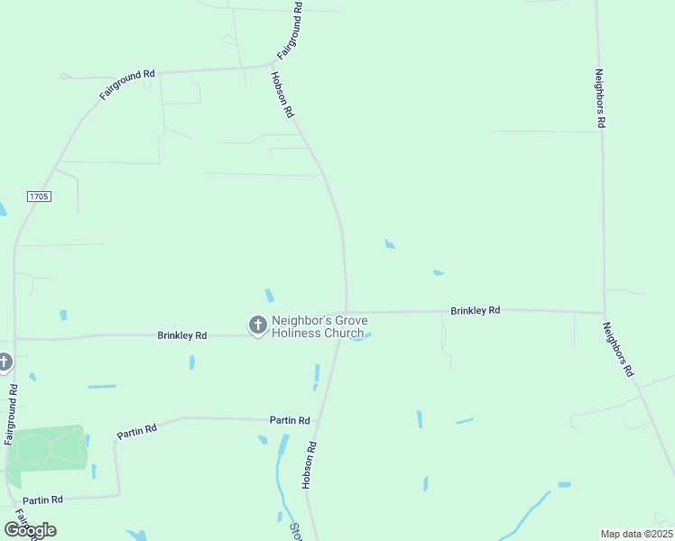map of restaurants, bars, coffee shops, grocery stores, and more near 590 Hobson Road in Dunn