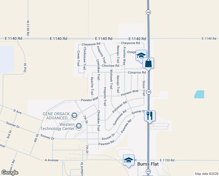 map of restaurants, bars, coffee shops, grocery stores, and more near 304 Mohawk Trail in Foss