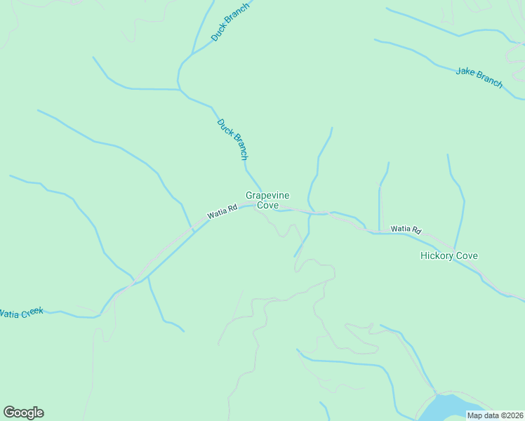 map of restaurants, bars, coffee shops, grocery stores, and more near 3560 Watia Road in Bryson City