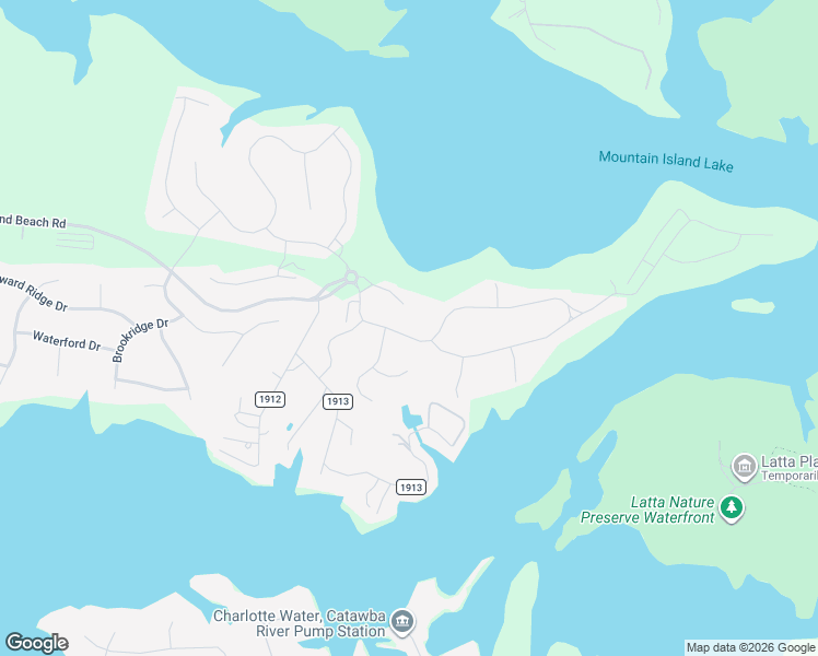 map of restaurants, bars, coffee shops, grocery stores, and more near 703 Horseshoe Bend Beach Road in Mount Holly