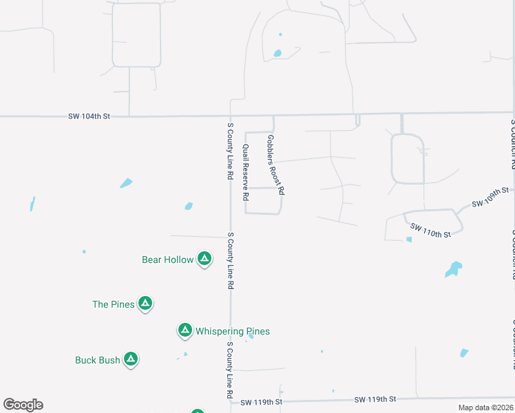 map of restaurants, bars, coffee shops, grocery stores, and more near 11117 Quail Reserve Road in Oklahoma City