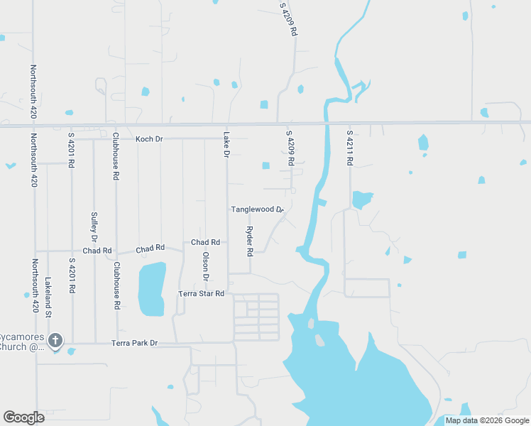 map of restaurants, bars, coffee shops, grocery stores, and more near 255 Tanglewood Drive in Eufaula