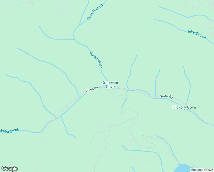 map of restaurants, bars, coffee shops, grocery stores, and more near 3560 Watia Road in Bryson City