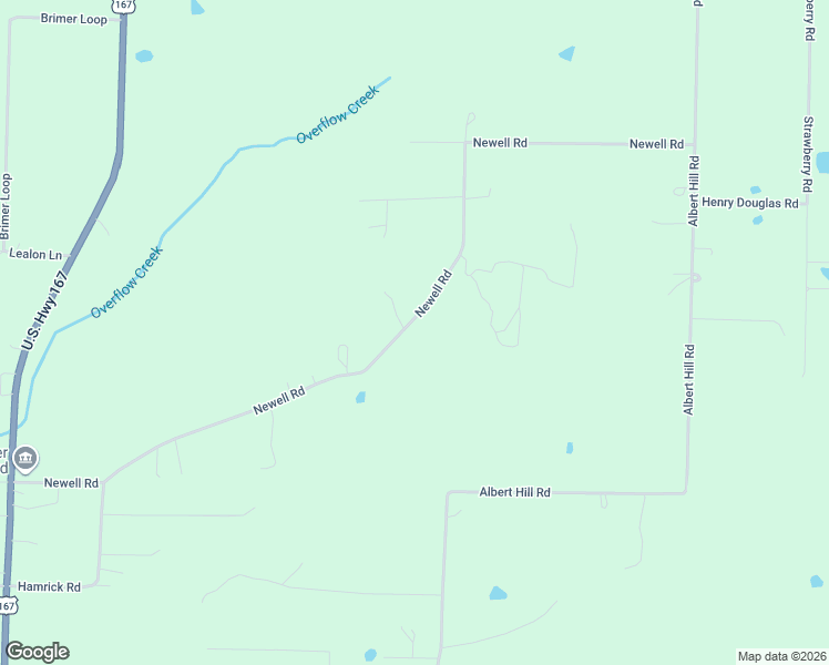 map of restaurants, bars, coffee shops, grocery stores, and more near 250 Newell Road in Bald Knob
