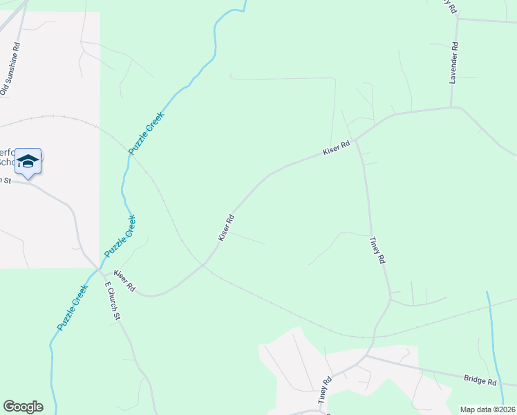 map of restaurants, bars, coffee shops, grocery stores, and more near 457 Kiser Road in Bostic