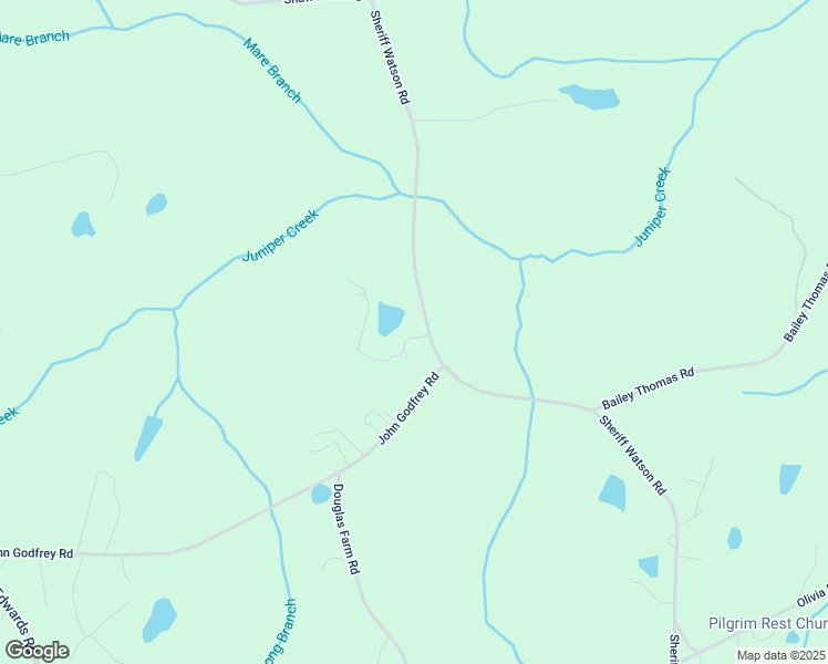 map of restaurants, bars, coffee shops, grocery stores, and more near 4318 Sheriff Watson Road in Sanford