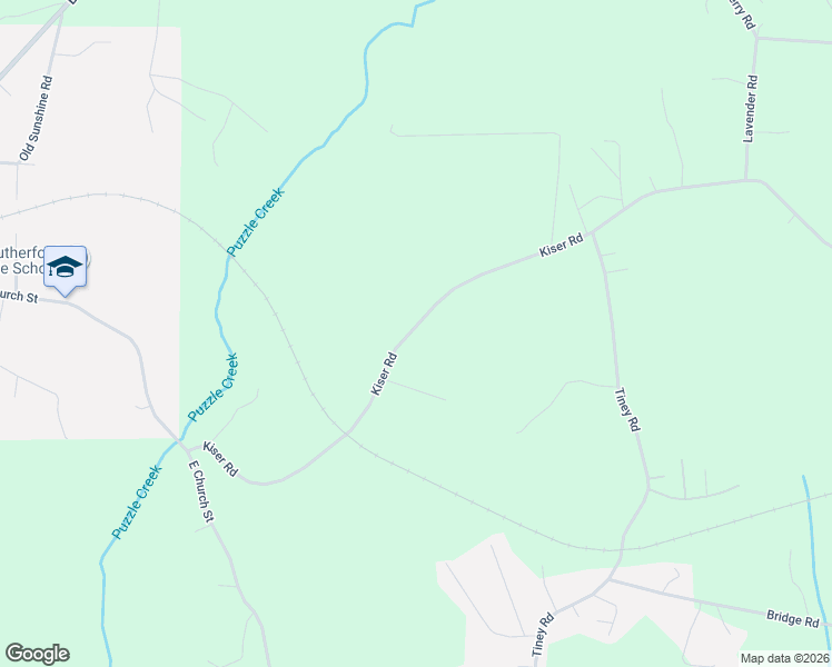 map of restaurants, bars, coffee shops, grocery stores, and more near 457 Kiser Road in Bostic