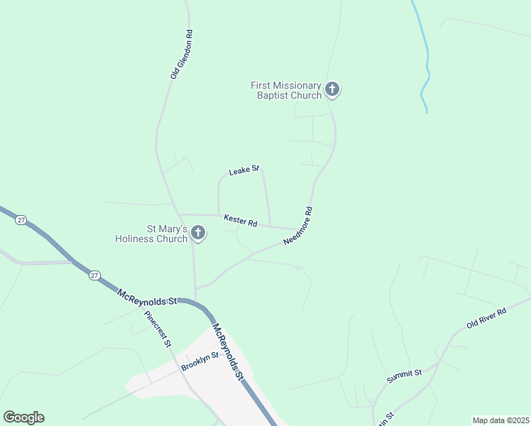 map of restaurants, bars, coffee shops, grocery stores, and more near 135 Leake Street in Carthage