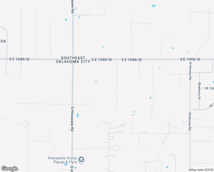 map of restaurants, bars, coffee shops, grocery stores, and more near 10813 South Peggy Lou Drive in Oklahoma City