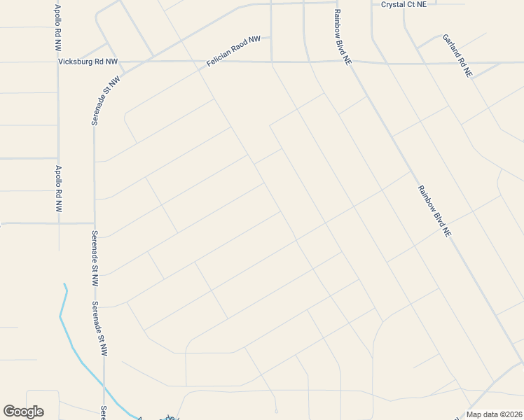 map of restaurants, bars, coffee shops, grocery stores, and more near Virgo Road Northwest in Rio Rancho