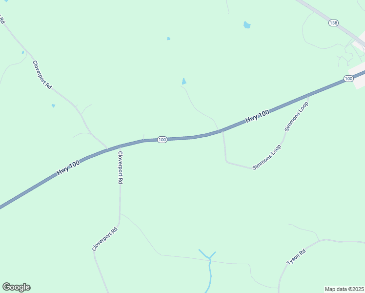 map of restaurants, bars, coffee shops, grocery stores, and more near 11090 Tennessee 100 in Toone