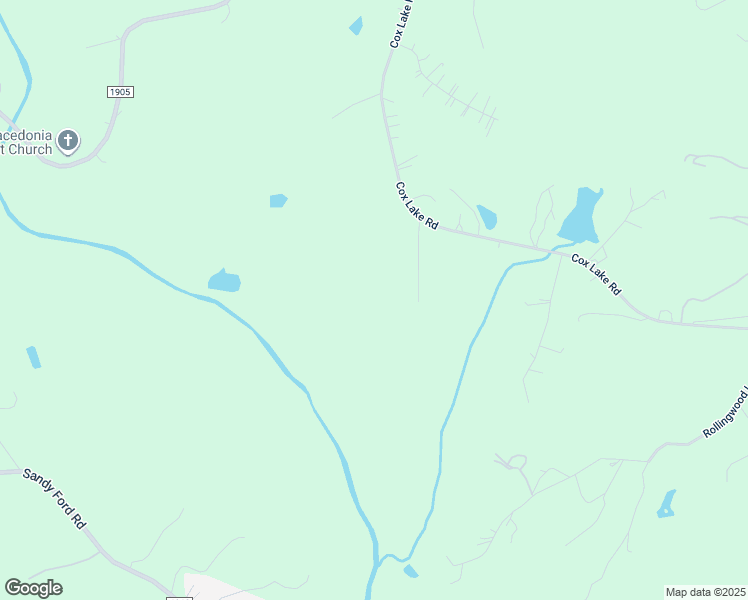 map of restaurants, bars, coffee shops, grocery stores, and more near Cox Lake Road in Stanley