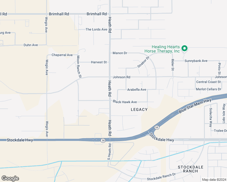 map of restaurants, bars, coffee shops, grocery stores, and more near 311 Saba Way in Bakersfield
