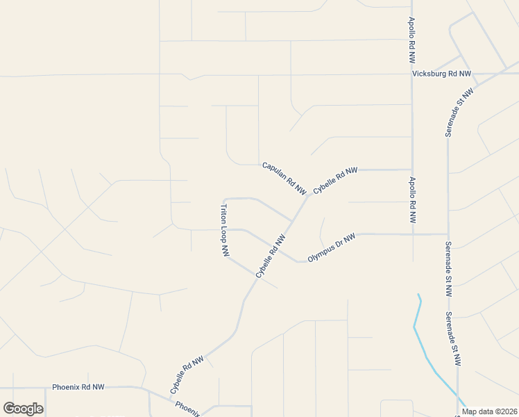 map of restaurants, bars, coffee shops, grocery stores, and more near Triton Loop Northwest in Rio Rancho