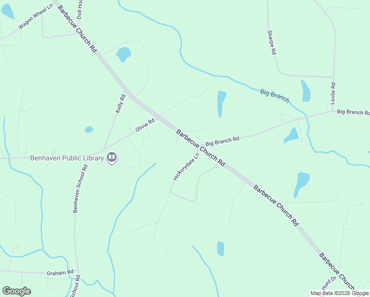 map of restaurants, bars, coffee shops, grocery stores, and more near 3365 Barbecue Church Road in Sanford