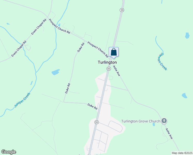 map of restaurants, bars, coffee shops, grocery stores, and more near 3690 North Carolina 55 in Dunn